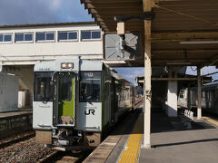 前谷地駅までは石巻線。
この駅から気仙沼方面へかつては気仙沼線が通じていました。
