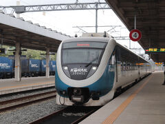 スタートは浦項から。ヌリロに乗車。