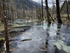 静かで綺麗な水面でした。