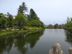 お堀です。
