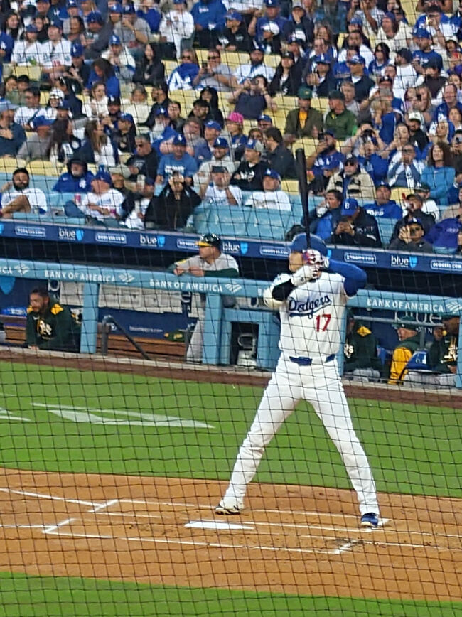 3日連続ドジャース観戦1日目 ムーキー・ベッツのボブルヘッド