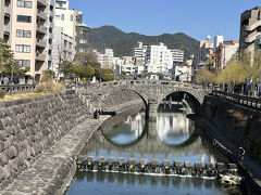 まんまる眼鏡に見える「眼鏡橋」