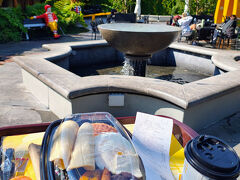 マクドナルドです。
庭が広かった