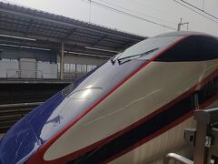 小山から宇都宮までは東北新幹線に乗車しました。