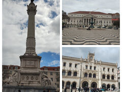 ロシオ駅の階段を上がると大きなロシオ広場がありました。ここも階段！！重くて辛い！！

とりあえず「イン　ロシオ」に行くとまだチェックイン時間じゃないから2Fのラゲッジルームに自分で荷物を置いてきて、とカードキーを渡されました。こんなホテルもあるんだ・・・(-_-;)　たくさん荷物が置かれた部屋の空いているスペースに置いてきました。