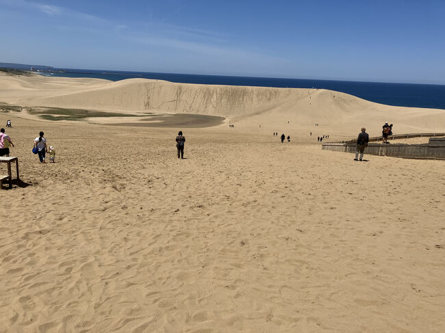 【3日目9時】<br />「砂場はあるけどスタバはない」のとおりの砂場。<br />写真の砂山は、標高約47メートルの「馬の背」。<br />週末の早朝や夕方に、砂場を除草して、この景色を維持。<br />家庭菜園の除草から考えると、気を失うレベル。<br />