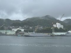 長崎に着岸したが、朝からず～～～っと雨だった・・・