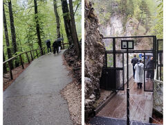 早い時間でしかも雨なので人も少なく、普通なら人数制限とかがあるようですがすぐに橋に行けました。