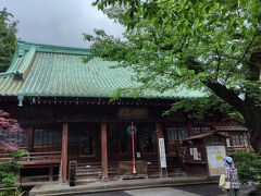 東京芸大の脇を通って護国院大黒天へ
小ぢんまりしてるな～