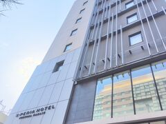 とりあえずホテルへ
エスペリアホテル福岡中洲という新しめのホテルです