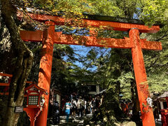 貴船神社の入口に到着