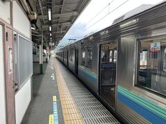 熱海到着、伊東線に乗り換え