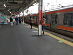 武蔵野線で西国分寺駅に来ました