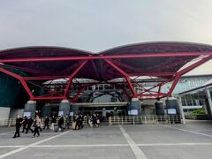 幕張メッセを出発。
