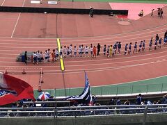 ジュニアユースの前座試合終了