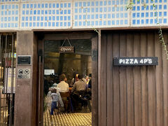 昼食はホアンキエム湖近くのPizza 4P'sへ。