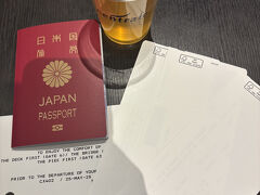 ログインボーナス
搭乗券とラウンジインビテーションの発券。