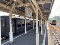 １往復して新金谷駅に戻ってきた。