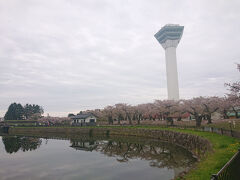 翌日、早めに出発して、五稜郭公園へ。