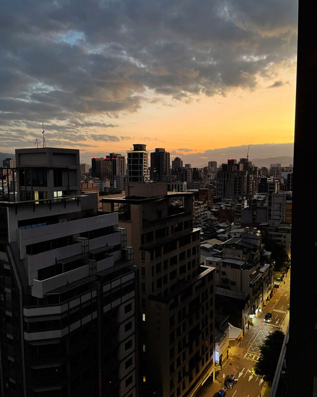 最終日の朝も綺麗