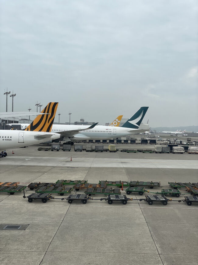 機内からパチリ