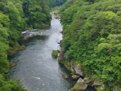 下流側の眺め