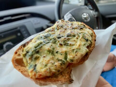 ほうれん草のタルティーヌ　475円