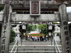 櫛田神社へ