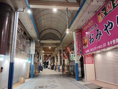 ユーグレナモール

もうほとんど閉まっていました。
この左側に１泊目の宿があります。

夜勤明けなので夕食食べず寝てしまいました。