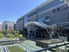 博多駅　こんなに簡単に来れたのに昨日は迷ったなぁ
