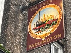 その後、パディントン駅に戻り、駅前のパブThe Pride of Paddingtonでビールを飲みました。
