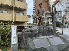 正岡子規像。野球少年です。のぼーる、さん。（今回も）忘れず撮りました。