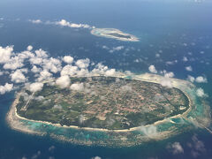 多良間島がきれいに見えた。
