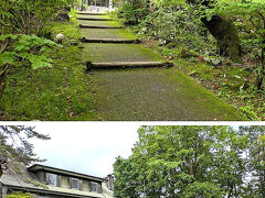 ◆明治の館◆https://www.meiji-yakata.com/

予約せずに入れるとのことで行ったら、ウェイティング。1時間くらい待ちそう・・で断念。西洋料理　明治の館の建物です。
隣の同系列のカフェふじもとは休業日でした。夜、系列のみはしへ