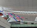 2025年5月5日 9時45分羽田発のJAL直行便でHeathrow空港目指します。
羽田空港は、こどもの日のためか、鯉のぼりが泳いでいました。