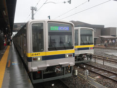 08時27分発新藤原行

この日の天気予報は雨から曇りになったので(よく考えてみたら東京の天気でした)､出かけることにしましたが､