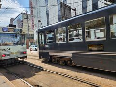 路面電車で移動してきました。
1日乗車券買えば良かったかなぁ？
