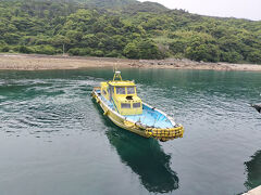 奈留港へ戻り、海上タクシーで久賀島へ