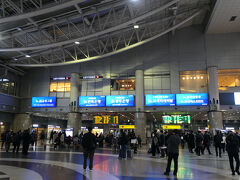 　龍山駅から予約したホテルがある地下鉄1号線の富平駅に向かいます。