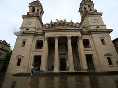 パンプローナ大聖堂でスタンプ