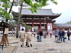 電動自転車ですいす～い
東大寺に到着