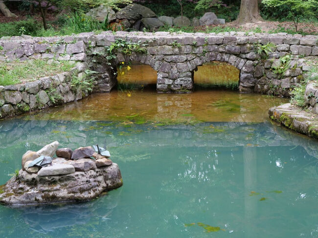 第一次世界大戦の際、捕虜になったドイツ兵士は坂東の地で日々を送ったそう<br />（池とめがね橋）