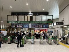 上野より北陸新幹線はくたかで金沢へ向かいました。