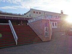 夕暮れの網走駅