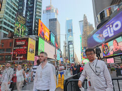 この辺がタイムズ・スクウェア。