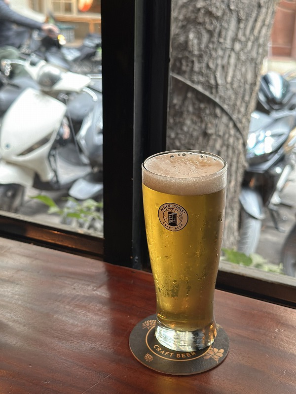 単品のビールも。