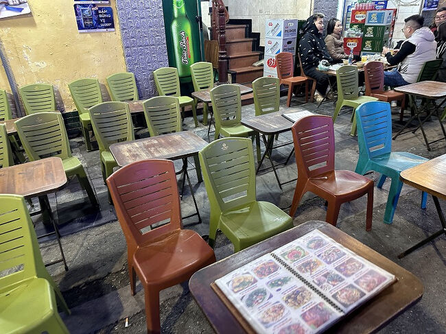 行き当たりばったりでこちらのお店に。<br />名前は不明。