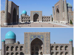 レギスタン広場中央に建つ「ティラカリ・メドレセ」は
1660年に建設されたイスラーム神学校です。