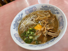 徳島ラーメンを堪能しました。