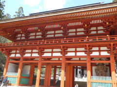 中門

高野山町の山を上り　平地に入る所に　大門が有り
壇上伽藍の入り口が　中門です

昔は　結界の意味もあった門だが

何度もの　焼失と再建の末に
現在の様な楼門となりました